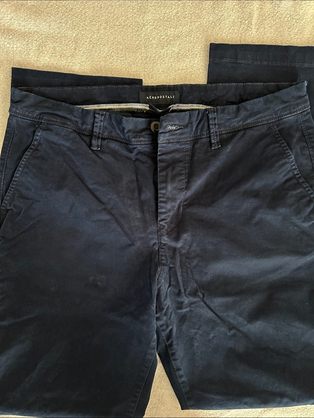 Aeropostale Men’s Dark Blue Chino Pants